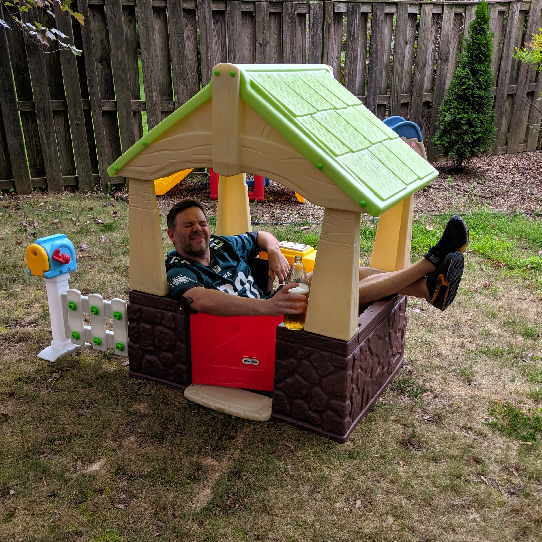 Bishop in natural habitat