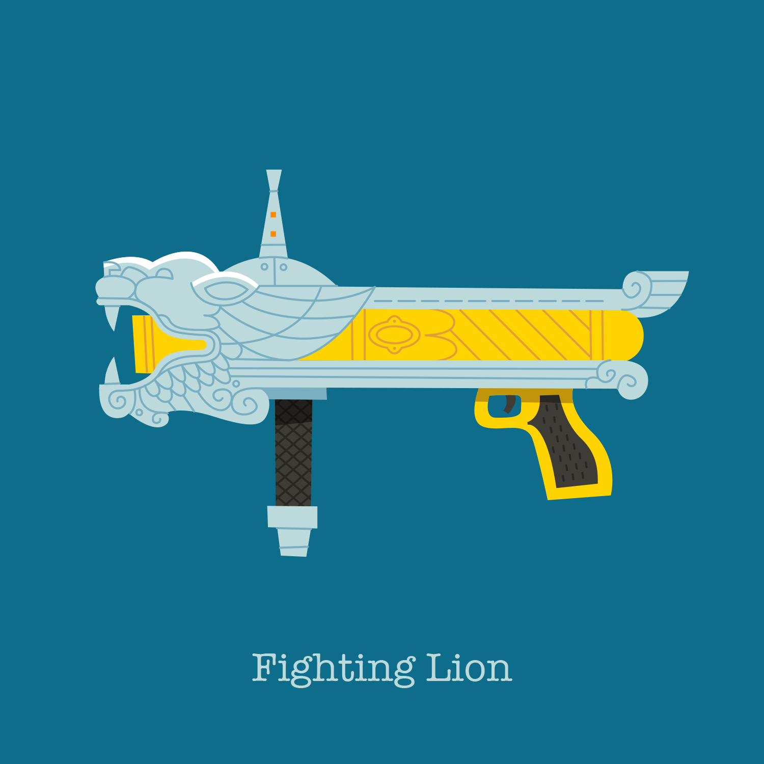 Fighting Lion