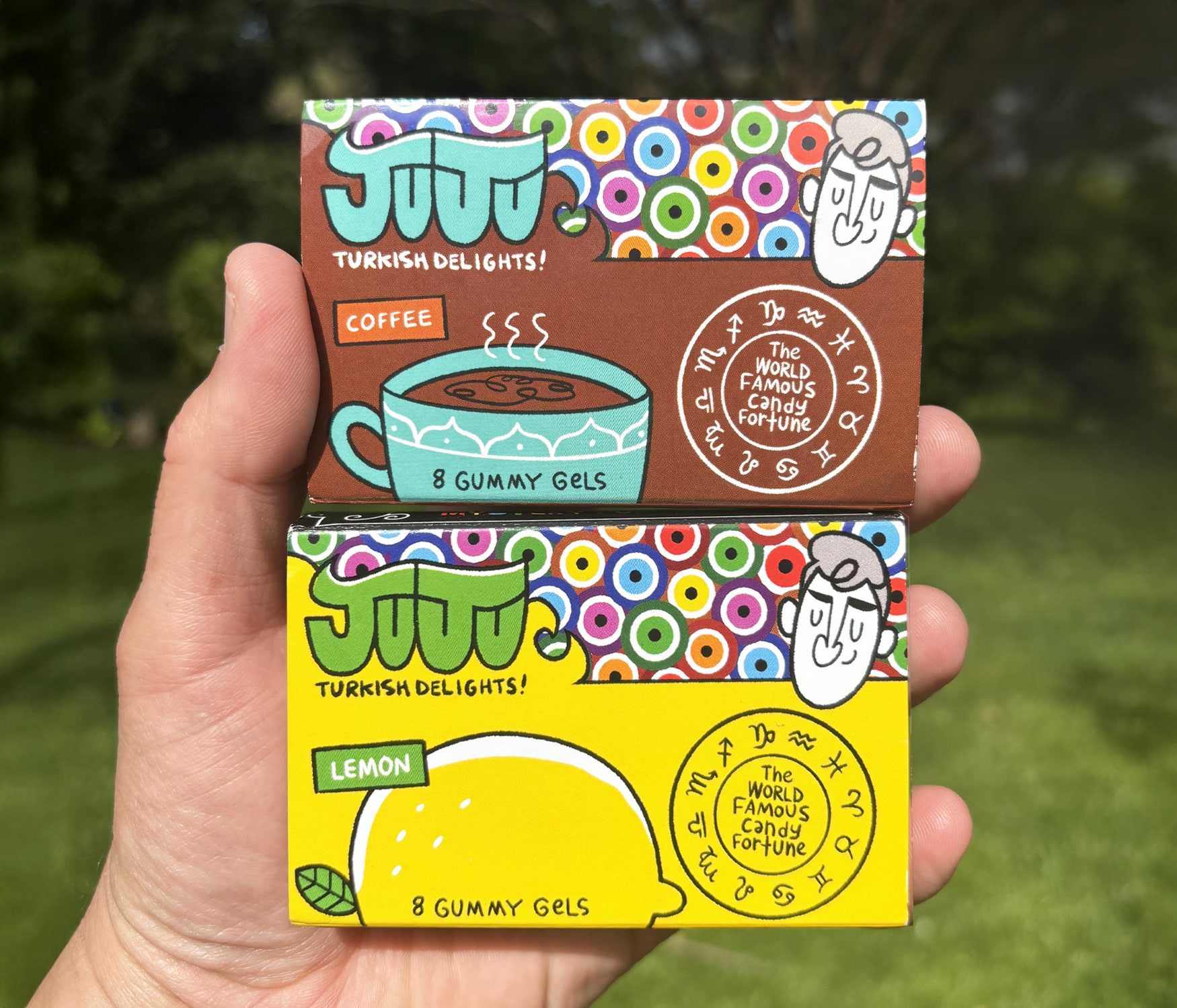 Juju Turkish Candy packaging