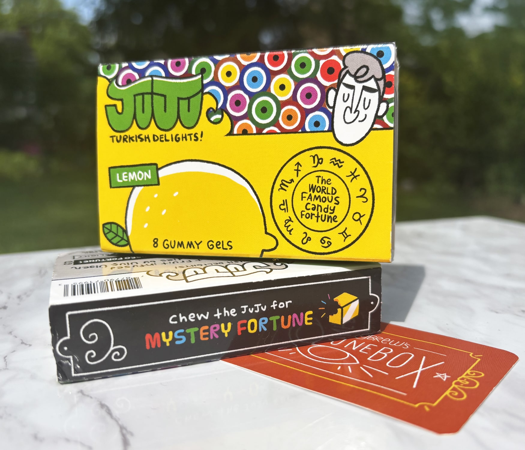 Juju Turkish Candy packaging