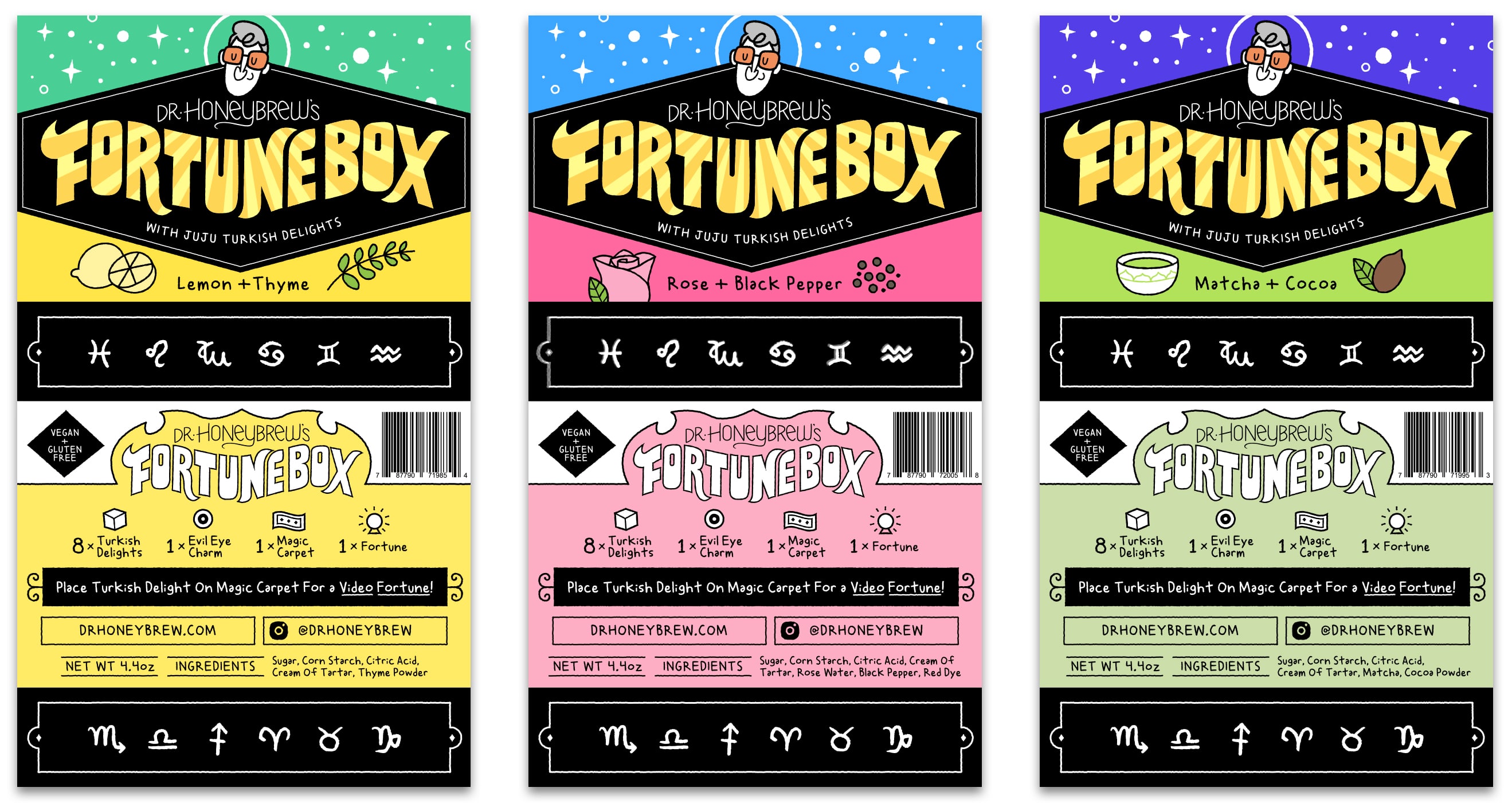 Juju Turkish Candy packaging 2.0